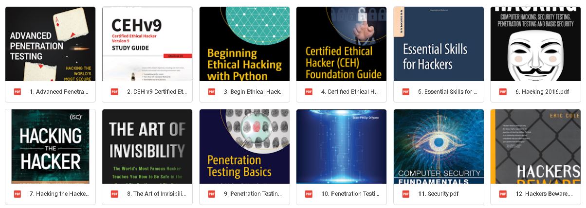Download Free Ethical Hacking E-Books 1
