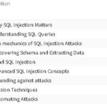 Sql Injecution course free download